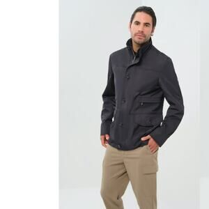 Anatomie Mike Utility Jacket Black Lightweight Men's Large NWT